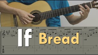 If / Bread (Guitar) [Notation + TAB] chords