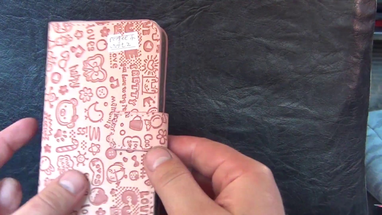 Doogee Shoot 2 Няшный флип чехол "книжка"с Aliexpress обзор