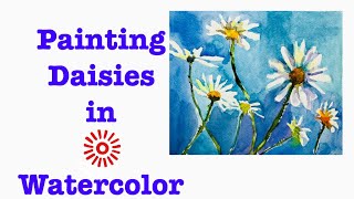 Painting Daisies in Watercolor
A short tutorial on materials and how to paint daisies in watercolor. Painting Daisies in Watercolor