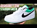 Air Jordan 1 Low Stadium Green REVIEW and ON-FEET!