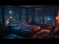Rainy Peaceful Meditation | Relaxing Soft Music ❄️