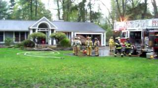 Brighton FD Working fire