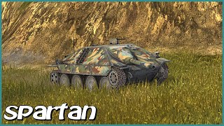 WOT Blitz spartan / Hetzer / 5 frags / 1.8k dmg