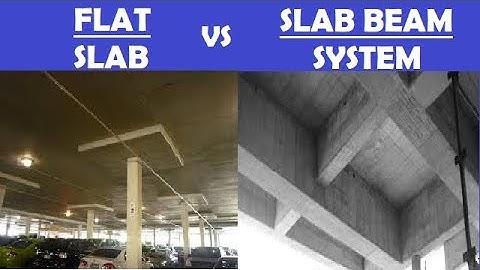 Difference Between Flat Slab & Conventional Slab