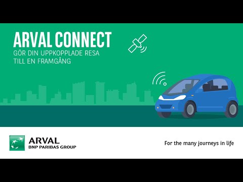 Arval Connect - Gör din uppkopplade resa till en framgång