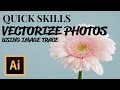 How to Vectorize Photos in Illustrator using Image Trace