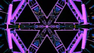 Satisfying Neon Tunnel 4K | Hyper Space VJ Loop