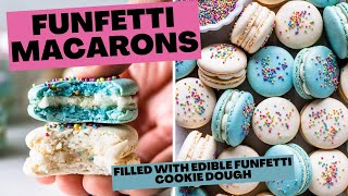 Funfetti Macarons