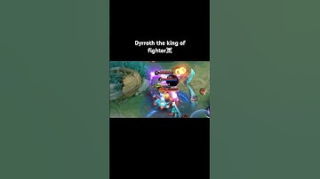 Dyrroth The king of fighter☠️🔥 #mobilelegends #dyrroth