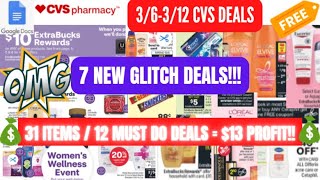 🔥CVS Deals 3/6-3/12 + CVS Couponing This Week🌞12 Must Do CVS Deals 31 Items = $13 MM/Glitches &More
