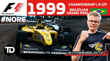 F1 1999 Custom Championship in Automobilista 2 | Round 1/11 Brazilian Grand Prix #NoRe