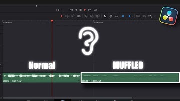 How to make Audio Muffle[Sound outside] l Davinci Resolve