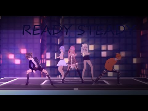 【MMD x Alphabet Lore】  { *_Ready Steady_* } - N/P/F/Fem!I/Y