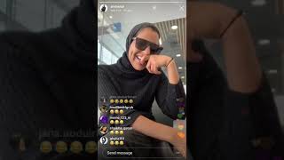 آلاء الهندي ترد على سؤال " وين تافخه شفايفج " .. ضحك .. 🤣🤣