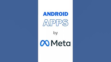 Android apps from Meta(Facebook) | From the first app to the latest #shorts #meta #facebook