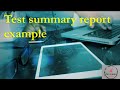 Приклад звіту про тестування (Test summary report) з реального проекту