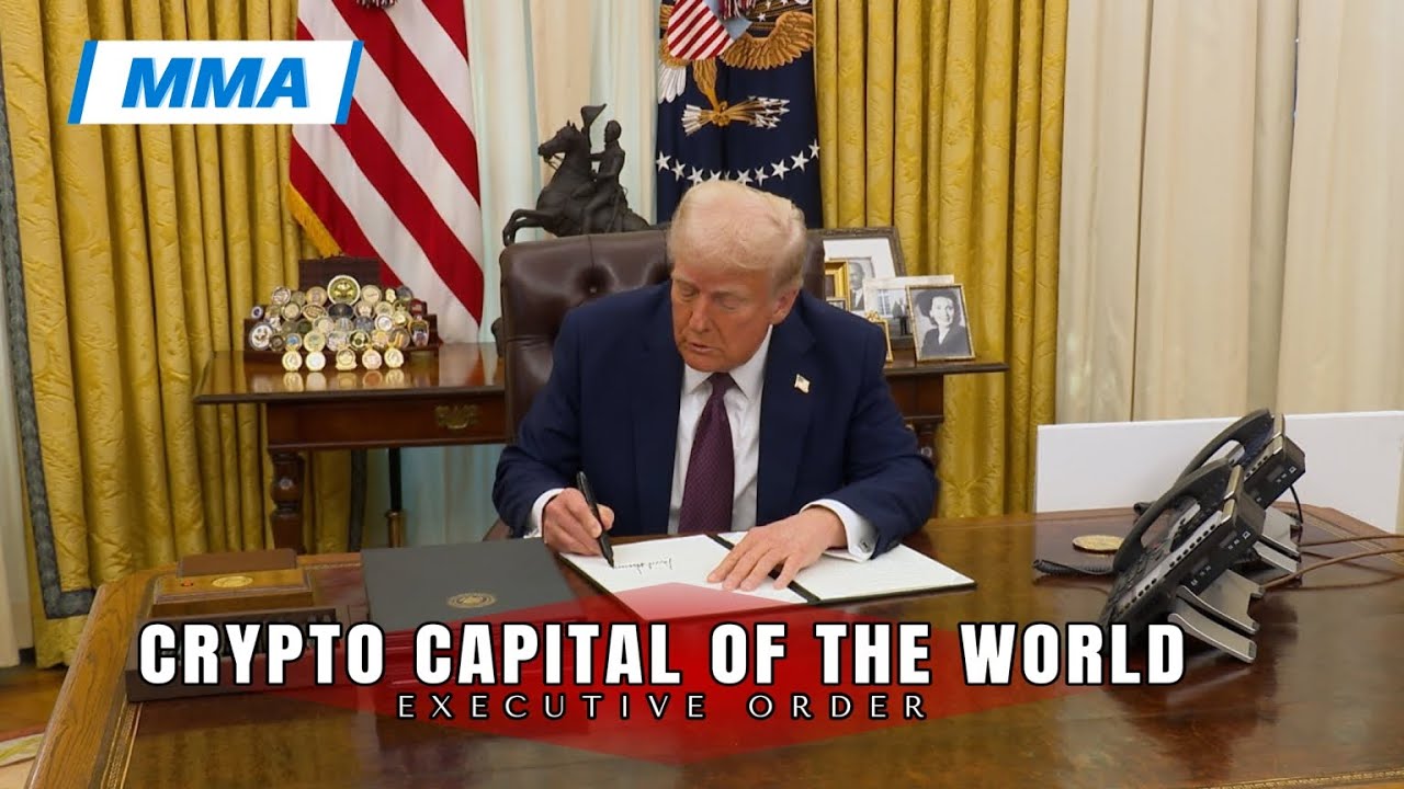 President Donald Trump Signs an Executive Order to Make America the ...