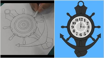 How to  make a animated gif with using photoshop | animated clock | cartoon video