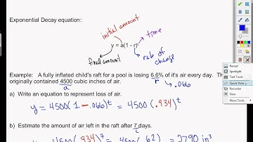 Algebra - Exponential Growth and Decay and Geometric Sequences.avi