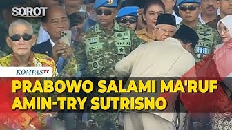 Thumbnail for Presiden Prabowo Salami Ma'ruf Amin-Try Sutrisno usai Upacara HUT ke-80 TNI