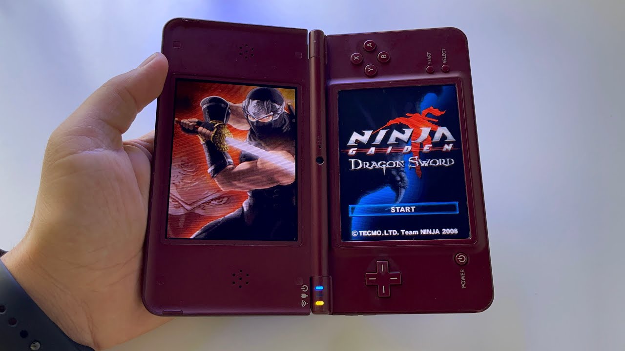 Ninja Gaiden - Dragon Sword (1) | Nintendo DSi XL handheld gameplay