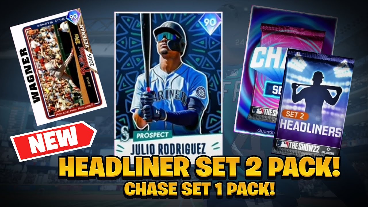 *NEW* Headliner Set 2 Pack & CHASE Pack Reward In MLB The Show 22