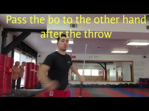 How to use double Bo staffs