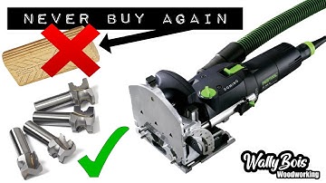 Router Cutters for Snug Fitting FESTOOL Dominos #festool #woodworkingtools