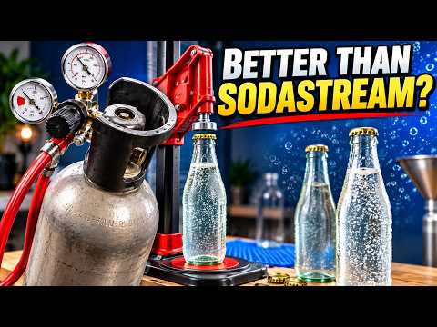 (501) Home Water Carbonation & Bottle Capping Better Than Soda Stream