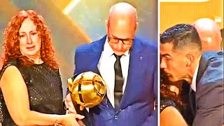 😱 Cristiano Ronaldo Embraces Diogo Jota’s Parents at Emotional Award Ceremony