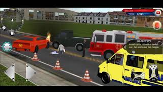 Ambulance Rescue Driver Simulator - Offroad Emergency Hero Van Drive - Android GamePlay #1 screenshot 5