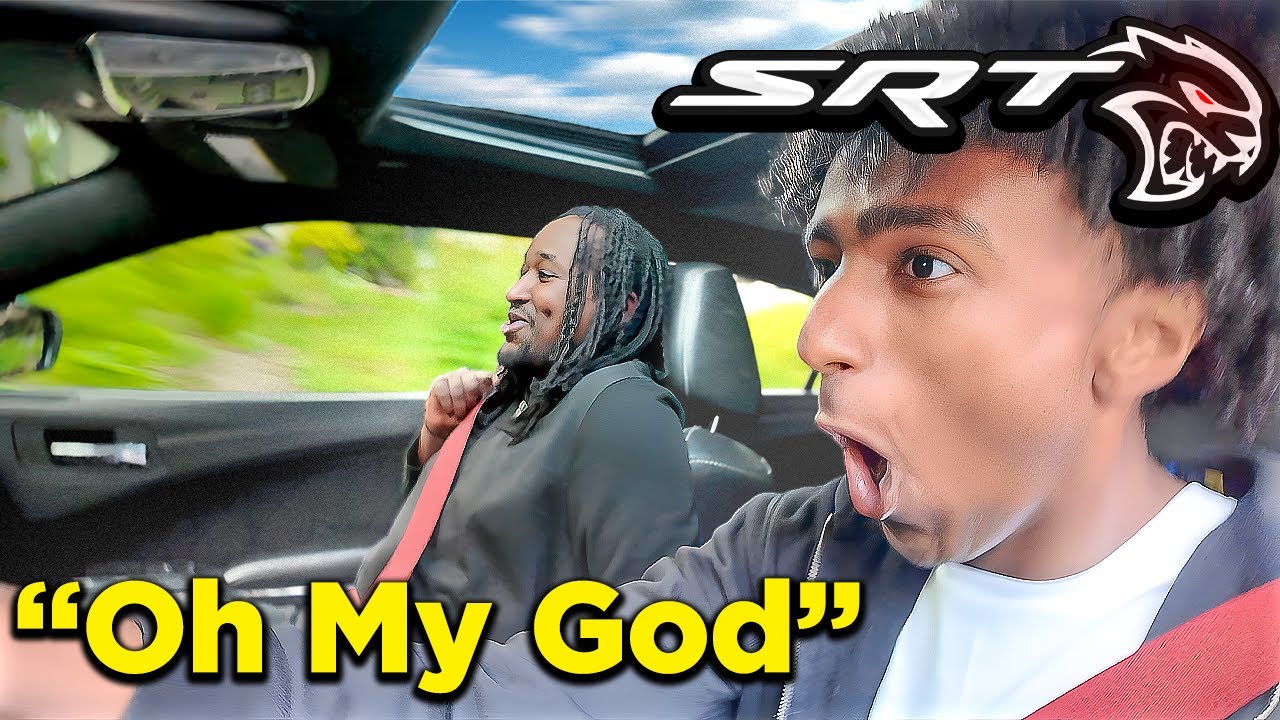 SUPRISING MY FRIENDS WITH MY NEW HELLCAT REDEYE!