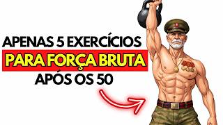 Os Únicos 5 Exercícios com Kettlebell Que Homens Acima de 50 Precisam para Construir Força Bruta