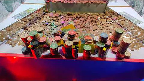BROKE THE CASINOS RECORD!!! HIGH RISK COIN PUSHER $100,000,000.00 BUY IN!!! (WORLD RECORD) MUST SEE!