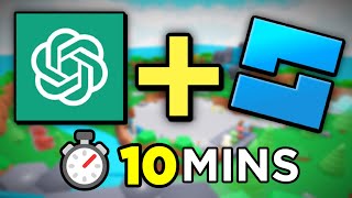 Can ChatGPT Code a Roblox Game in 10 Minutes?