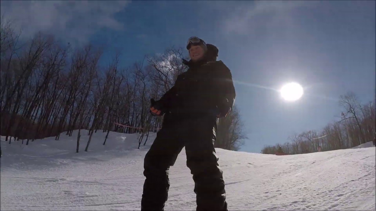 Camp Fortune Snowboarding 4 Wipeouts caught on GO PRO! YouTube