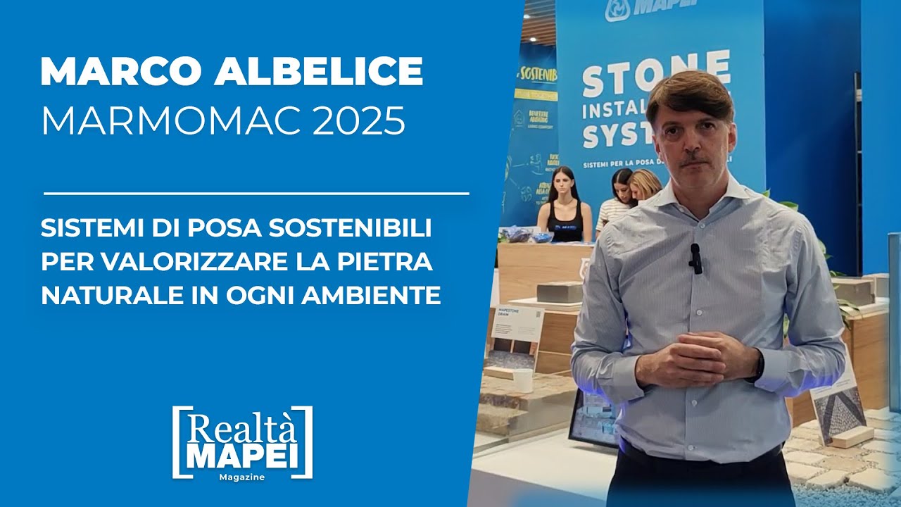 video_Mapei e la pietra naturale: approccio analitico e sostenibilità | Marmomac 2025
