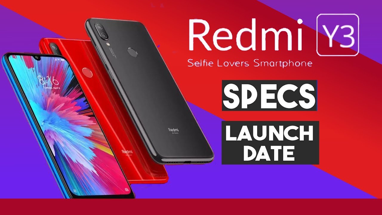 xiaomi redmi y3 with 32mp