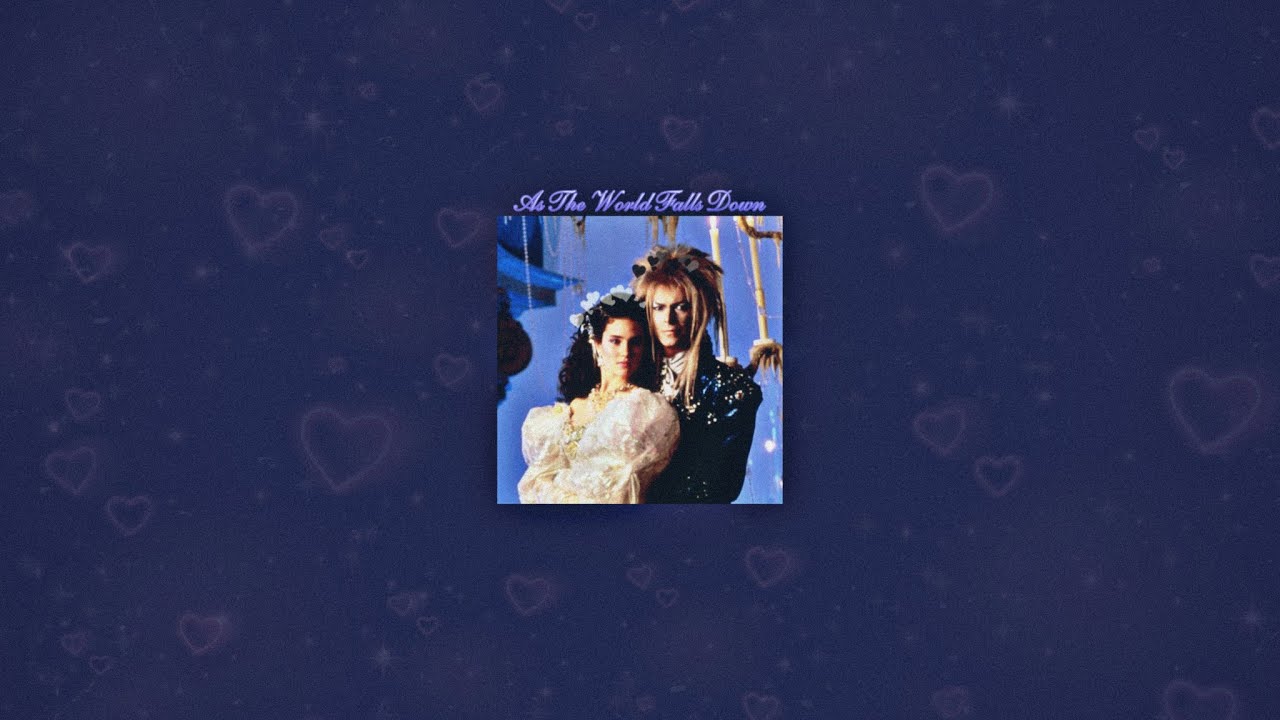 As The World Falls Down by David Bowie ( Slowed ) - Because I'm Falling In Love 🤍🖤