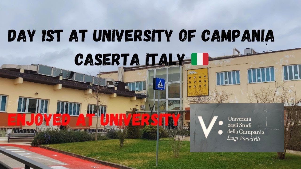 Day 1st At University Of Campania Caserta Italy |. Rashid's Journey EU