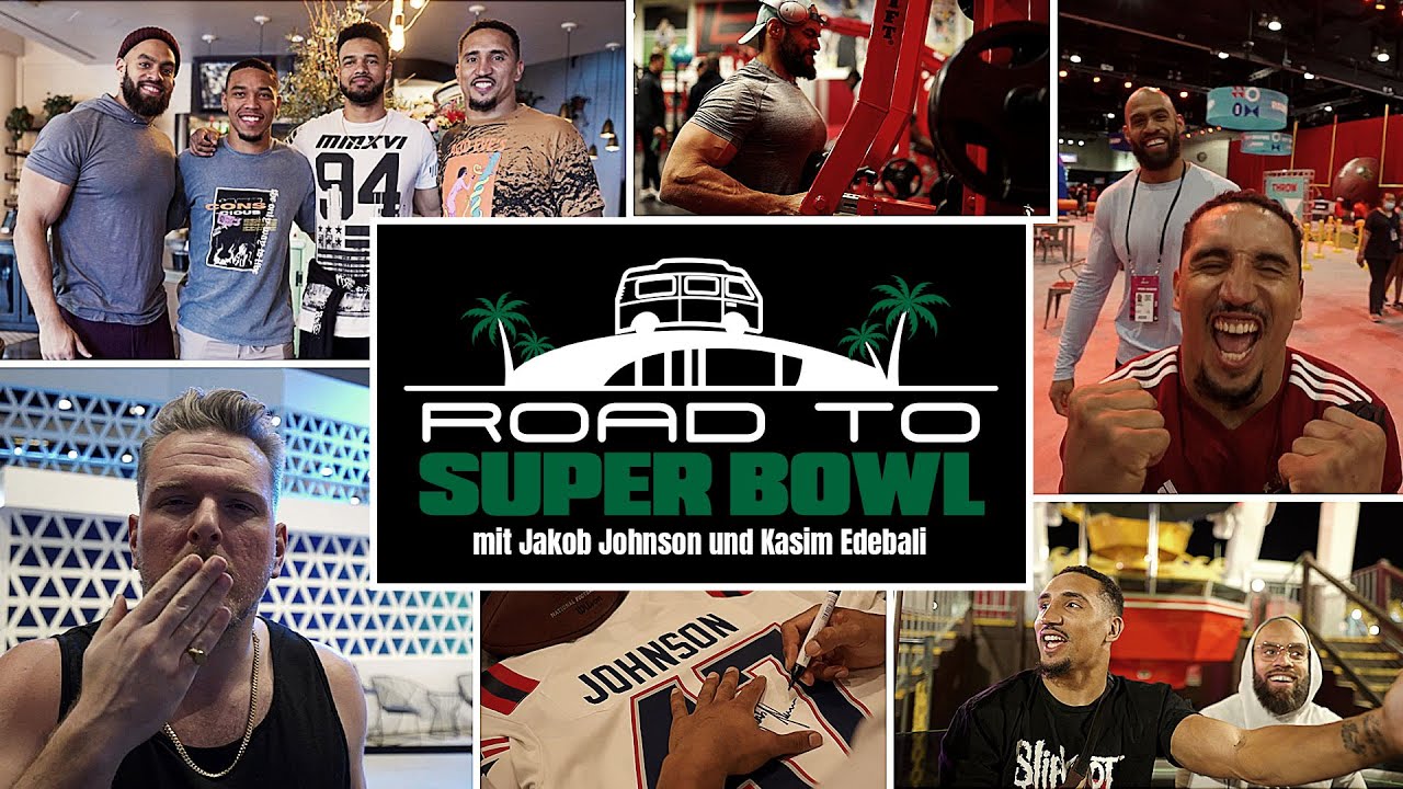 Road to Super Bowl LVI (aka Doppel Bizeps Tour) mit Kasim Edebali & Jakob Johnson | GEWINNSPIEL
