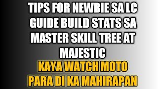 LOST CONTINENT GLOBAL GUIDE BUILD STATS MASTER SKILL TREE & MAJESTIC