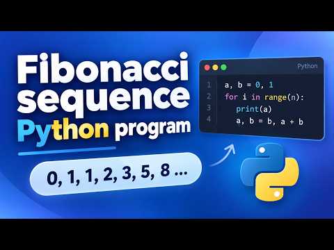 Python Fibonacci Program Using for Loop