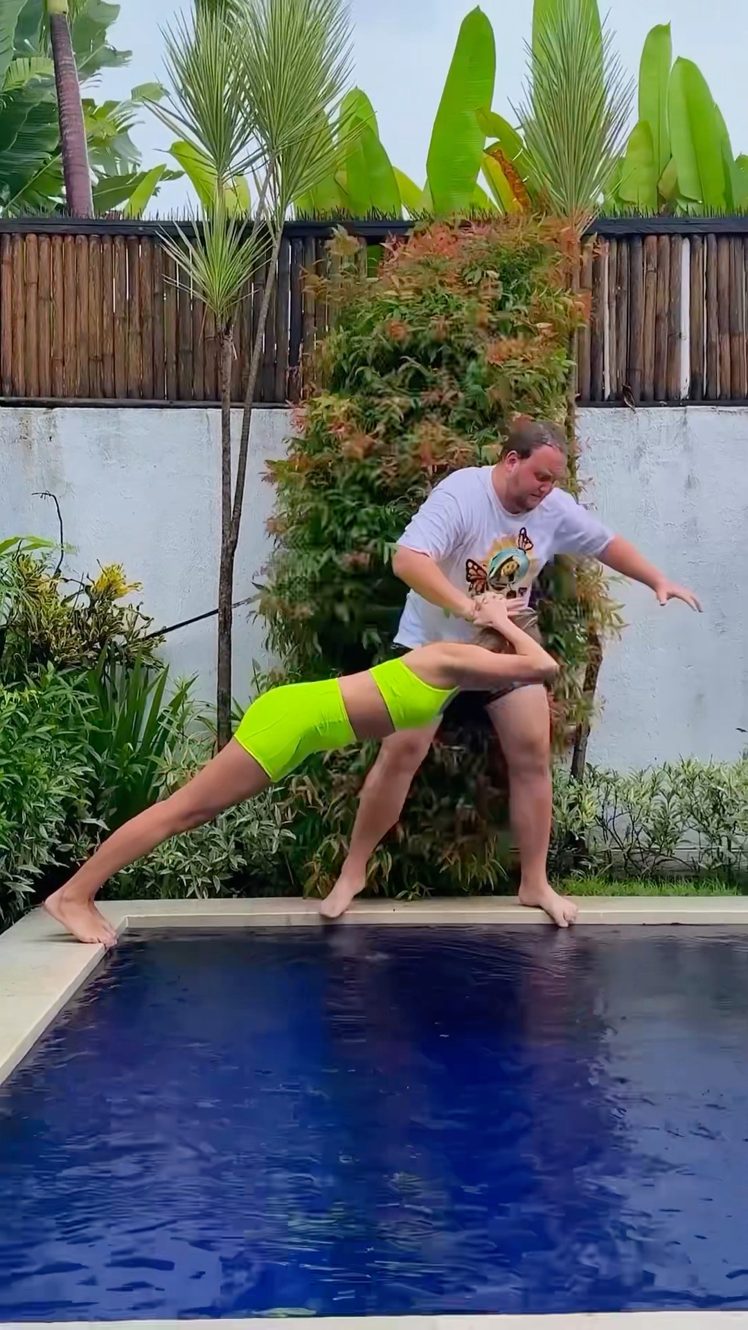 Rate our trick 1-10???? #bali #indonesia