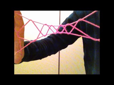 6 step Jacobs Ladder 6段ばしご Cat's Cradle あやとり How to do ...