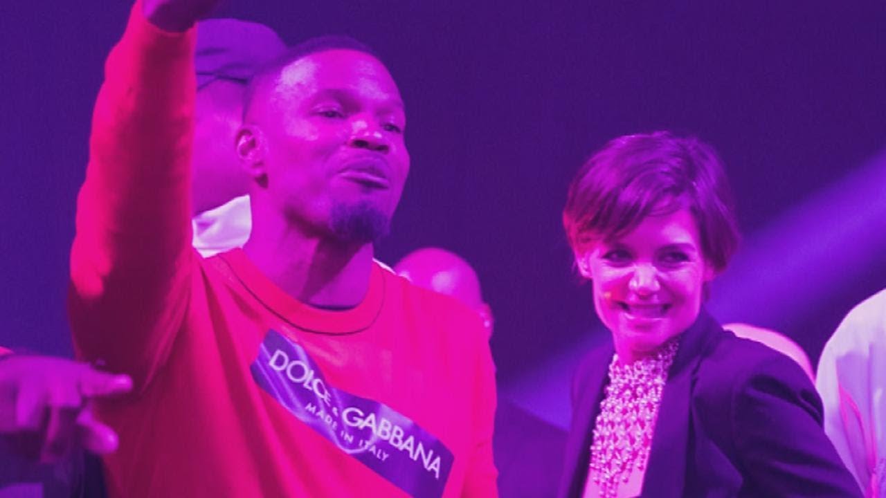 Katie Holmes and Jamie Foxx finally let their love shine