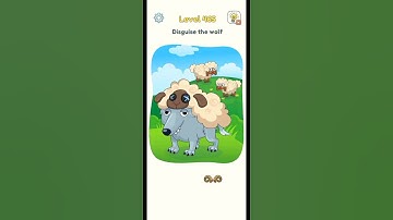 Disguise the wolf || DOP 3 Level 465 #shorts