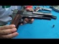 Pistola Mexicana Obregon, Vista de Cerca y Detallada en Español