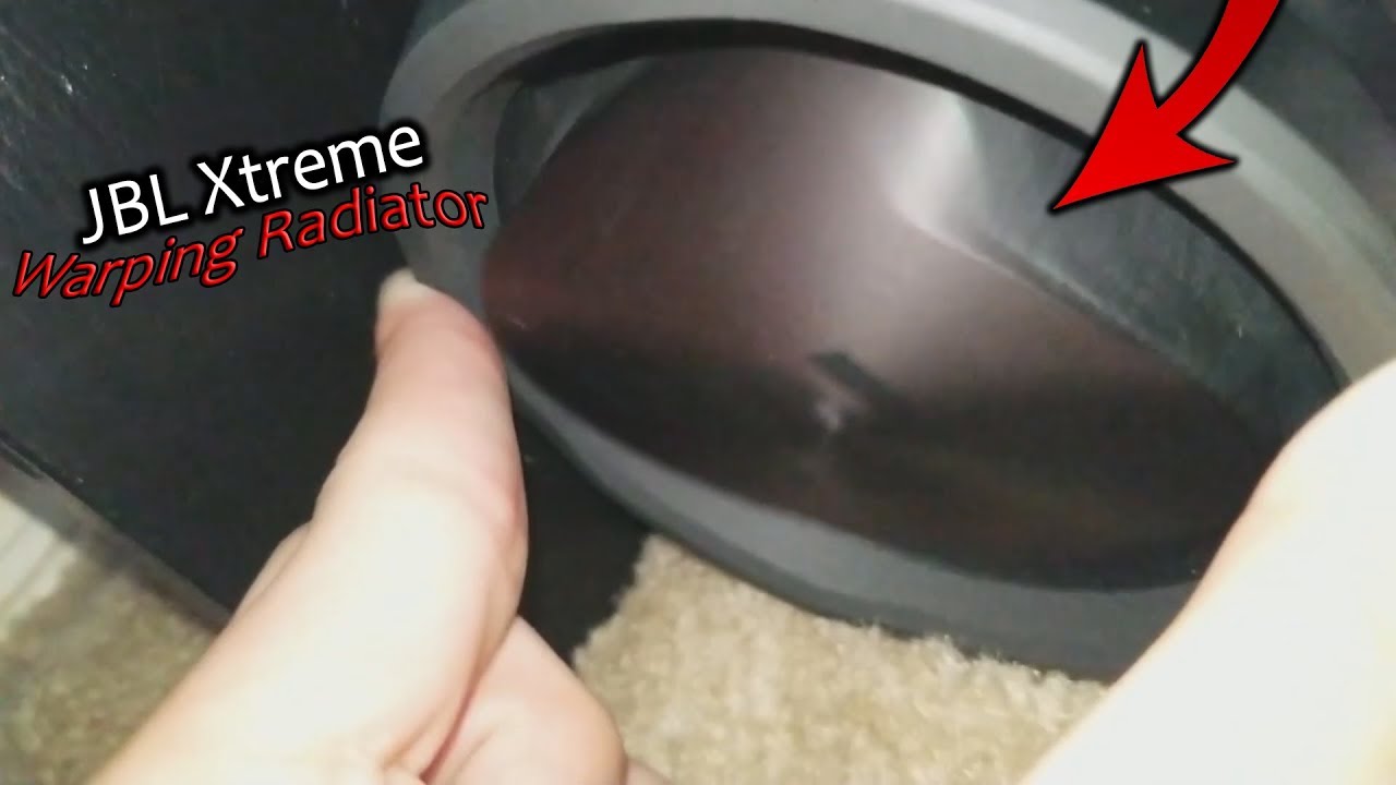 JBL XTREME PASSIVE RADIATOR VS. SUBWOOFER PORT DEADLY LOW BASS FLEX