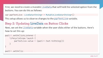Mastering LiveData and Observables in Kotlin for MVVM Applications